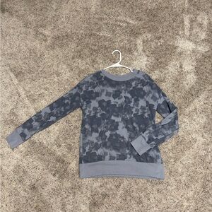 Blue Camouflage Sweatshirt